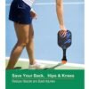 New Outdoor Pickleball Paddle with Ball Retrieval Tool And Additions
