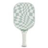 One Fiberglass Pickleball Paddle Featuring a PP Honeycomb Lightweight Design random color