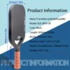X-Ace Apex 3K Carbon Fiber Pickleball Paddle with Carrying Case